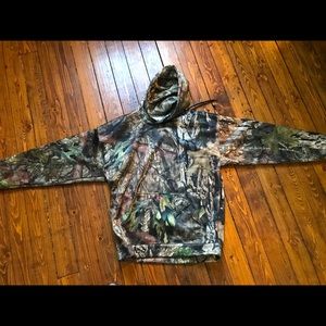 Mossy Oak camouflage hoodie